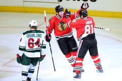 NHL: Stanley Cup Playoffs-Minnesota Wild at Chicago Blackhawks