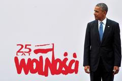 Polsko - Obama
