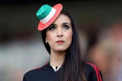 Mexická fanynka na poháru FIFA