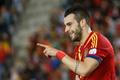 Alvaro Negredo slaví branku v kvalifikaci na MS 2014