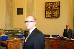 Zeman na zasedání vlády a Jourová erokomisařkou