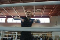 Trénink Lukáš Konečný a Peter Quillin Washington