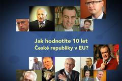 Jak hodnotíte 10 let České republiky v EU?