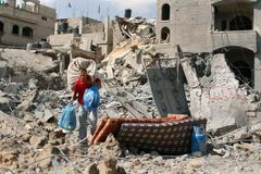 Gaza během krátkého příměří