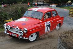 Historické vozy na Barum Rally 2014