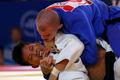 Hry Commonwealthu: Danny Williams, Anglie (nahoře) a Adrian Leat, Nový Zéland - judo