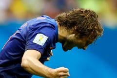 MS 2014, Brazílie-Nizozemsko: Daley Blind slaví gól