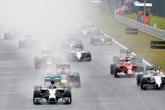 Mercedes Formula One driver Rosberg of Germany drives during the Hungarian F1 Grand Prix at the Hungaroring circuit, near Budapest