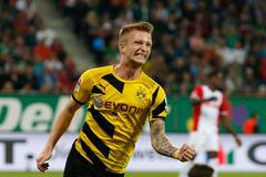 Augsburg - Borussia Dortmund: Marco Reus slaví gól