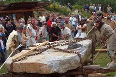 Menhir - Stonehenge - Holašovice