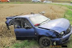 Autonehoda - toyota - Uherský Brod