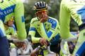 Tinkoff-Saxo team rider Contador of Spain is seen before a training session for the Tour de France cycling race near Leeds