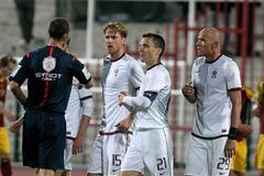 Dukla vs. Sparta, utkání Synot ligy (Kovařík, Kováč, Lafata, Bednář)