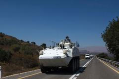 OSN - modré přilby - Golanské výšiny