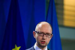 Ukrajina - premiér - Jaceňuk