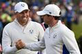Sergio Garcia a Rory McIlroy v Ryder Cupu 2014