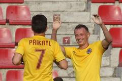 Superpohár 2014, Sparta-Plzeň: Ladislav Krejčí (vpravo) slaví gól