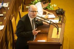 Mimořádná schůze poslanecké sněmovny