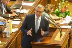 Mimořádná schůze poslanecké sněmovny