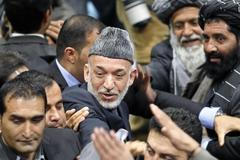 Afghánistán - prezident - Hamíd Karzáí