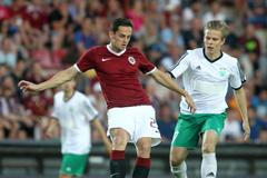 Sestřih zápasu 2. předkola Lihy mistrů Levadia - Sparta 1:1