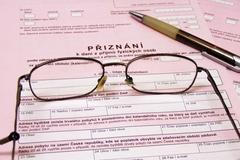 Daňové přiznání, přiznání k dani z příjmů, formuláře, daně, finanční úřad, ilustrační foto