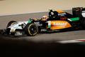 Force India Formula One driver Sergio Perez of Mexico drives during the Bahrain F1 Grand Prix at the Bahrain International Circuit (BIC) in Sakhir
