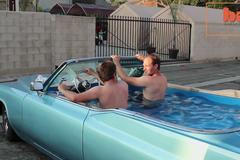 VIDEO Pojízdný cadillac s vířivkou