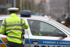 Policie, policista, policejní auto, ilustrační foto