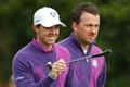 Rory McIlroy a Graeme McDowell na Ryder Cupu 2014
