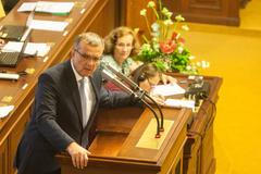 Mimořádná schůze poslanecké sněmovny