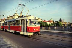 Tramvaj, Praha, MHD, ilustrační foto