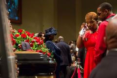 Pohřeb Michaela Browna