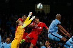 PL, Manchester City - Liverpool: Joe Hart - Martin Škrtel