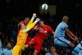 PL, Manchester City - Liverpool: Joe Hart - Martin Škrtel
