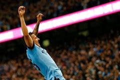 PL, Manchester City - Liverpool: Stevan Jovetič slaví gól