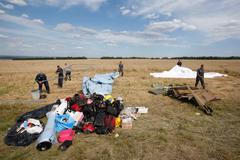 Ukrajina - MH17 - místo zřícení