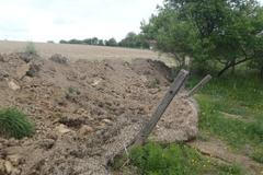 Sesuv pole do zahrady