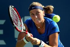 Petra Kvitová v prvním kole US Open