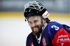 Marek Schwarz v utkání Ligy mistrů Liberec - Karpat Oulu