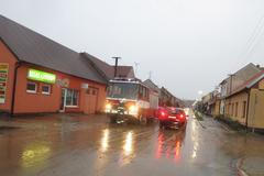 Přivalový déšť se prohnal obcí Mutěnice