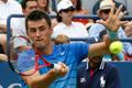 Bernard Tomic na tenisovém US Open 2013