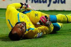 Brankář Beto se zranil v utkání proti Valencii