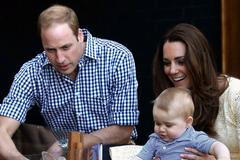 Velikonoce 2014 - princ William a vévodkyně Catherine se synem Georgem v Sydney