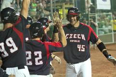 Čeští softballisté na ME v Havlíčkově Brodu