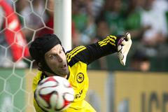 Petr Čech v přípravě 2014