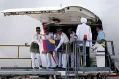 MH17 - Malajsie - návrat - ceremonie