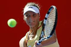 Karolína Plíšková na turnaji v Hongkongu