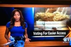 Moderátorka rezignovala během reportáže