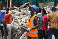 Nigérie - zřícení budovy v Lagosu